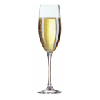 Thumbnail image #1 for Cardinal Cabernet by Chef & Sommelier D0796 8 oz Fully Tempered Lead-Free Crystal Champagne Flute, 9.25 in Tall Case of 2 Dozen