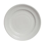 Thumbnail image #1 for Tuxton China Concentrix CWA-090 9-Inch Ceramic Round Plate, Wide Rim, White Case of 2 Dozen