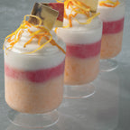 Thumbnail image #2 for JB Prince Martellato RB120 F Disposable Plastic Goblet Glass, Cylindrical, Transparent, 5-15/16 oz.
