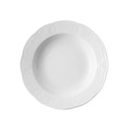 Thumbnail image #1 for Global Tableware Collective G. Benedikt GBBEL19231 9" Deep-Rim Round Porcelain Plate, 10 oz, White