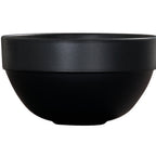 Thumbnail image #1 for Cal-Mil Isla 26122-7-13 Round Melamine Bowl, 48 oz, 7 in, Matte Black and White Case of 6