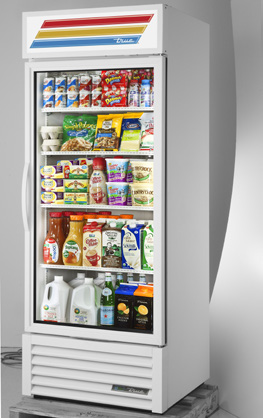 Product image #6 for True 30-Inch One-Section Glass Door Merchandiser Refrigerator, Self-Contained Bottom-Mounted, 115V