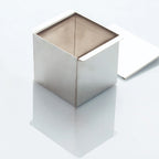 Thumbnail image #1 for JB Prince Martellato MA325 Stainless Steel Cubo Travel Cake Mold, 4W x 3.38D x 3.26H