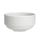 Thumbnail image #1 for Steelite International Steelite Performance, Bead 1403X0136 10 oz Unhandled Stackable Ceramic Soup Cup, Bead 1 Dozen