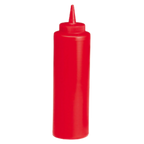 Thumbnail image #1 for TableCraft Products 112K-1 12 oz Red Ketchup Squeeze Bottle with Cone Tip Case of 12