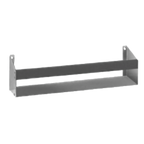 Thumbnail image #1 for Eagle Group Spec-Bar SSR-44 Permanent Single Screw-Mounted Speed Rail, 44"W x 5"D x 8"H, 304 Stainless Steel
