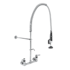 Thumbnail image #1 for Component Hardware Encore KLP53-10L3-BR Wall-Mount Pre-Rinse Faucet Assembly, 8-Inch Centers, Compression Valves Case of 6