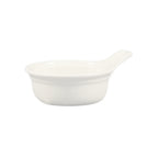 Thumbnail image #1 for CAC China Bakeware CAS-9 Oval Ceramic Casserole Dish, 10 oz, with Handle Case of 3 Dozen