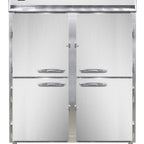 Thumbnail image #1 for Continental Refrigerator Designer Line D2RENPTHD-SD-GD Two-Section Pass-Through Reach-In Refrigerator, 57" Wide, Self-Contained