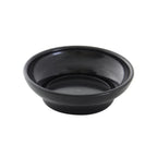 Thumbnail image #1 for Thunder Group PL351BL1 Round Black Plastic Salsa Bowl, 4-1/2 oz, 4" Diameter Case of 12 Dozen