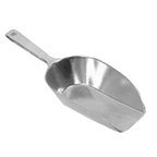 Thumbnail image #1 for Thunder Group ALTWFC007 7 oz Aluminum Utility Scoop, Straight Edge, Flat Bottom Case of 120