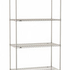 Thumbnail image #1 for Metro Super Erecta SE-3060S-86-S4 Stationary Starter Wire Shelving Unit, 60"W x 30"D x 86"H, 600 lb. capacity per shelf, 2000 lb. capacity per unit