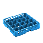 Thumbnail image #1 for ATSMFG Mama Lucy MLY-RC20 Full-Size Blue Dishwasher Glass Rack, 20 Compartments, Holds Glasses up to 3-9/16" Diameter Case of 6