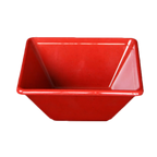 Thumbnail image #1 for Thunder Group Passion PS5006RD 23 oz Red Melamine Square Bowl, 6-Inch Case of 144