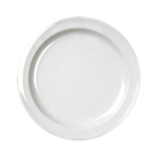 Thumbnail image #1 for Thunder Group Nustone NS107W Melamine Dessert Plate, Round, White, 7-1/4" Case of 10 Dozen