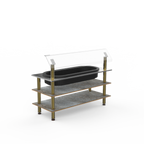 Thumbnail image #1 for Steelite Mogogo, Modular MGCMLB16GBXF Classic Chilled Station, Mixed Materials