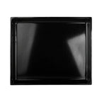 Thumbnail image #2 for G.E.T. Modern European - EGS M21012-B Melamine Food Bin, Black, Rectangular, 12 x 10 x 2 in Case of 3