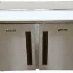 Thumbnail image #1 for Traulsen Dealer's Choice CLST-4818-DW-LD CLST Series Compact Prep Table Refrigerator, (2) fully removable drawers (right section), (1) solid door