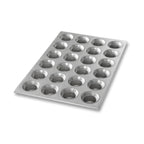 Thumbnail image #1 for Chicago Metallic Bakeware 42755 Mini Crown Muffin Pan, 24-Cup, Coated Aluminized Steel Case of 6