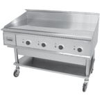 Thumbnail image #1 for Keating of Chicago Miraclean 48X30FT-E Electric Commercial Griddle, 48" W x 24" D, Chrome-Plated Plate, 4-Zone Thermostatic