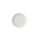 Thumbnail image #1 for Cardinal Harvest Norse White By Dudson FP185 Round Vitrified Ceramic Saucer, 6.25-Inch Diameter, White