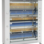 Thumbnail image #1 for Rotisol USA GrandFlame GF1375-8G-SS Gas Floor-Model Rotisserie Oven, 40–48 Chicken Capacity, 8 Stainless Steel V-Shaped Spits