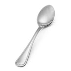 Thumbnail image #1 for Mikasa Hospitality Mikasa Rim 5273065 Stainless Steel Dessert Spoon, 7.2-inch, Dishwasher Safe 1 Dozen