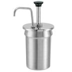 Thumbnail image #1 for Server Products 83920 Stainless Steel Inset Pump for Thick Condiments and Sauces, 1 oz Adjustable Portion