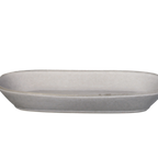 Thumbnail image #1 for Vertex China Elements E-R16-F Rectangular China Pasta Bowl, 12 oz, 10-inch, Blue Fog Case of 2 Dozen