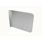 Thumbnail image #1 for GSW USA SP-S1820 Wall-Mount Stainless Steel Splash Guard for 18" Compartment Sink, 20"W x 20"H Case of 10