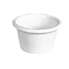 Thumbnail image #1 for Thunder Group ML535B1 Melamine Ramekin, Bone, 1-3/4 oz Capacity, 2-1/2 in Round Case of 48 Dozen