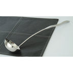 Thumbnail image #1 for G.E.T. BSPD-07 Serving Ladle, 4 oz, 13" Overall Length, Solid 18/8 Stainless Steel, Pounded Finish Case of 12