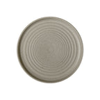 Thumbnail image #1 for Global Tableware Collective Mesa Ceramics FF7162564349 Round Stoneware Plate, 8.5", Loops Pattern, Grey