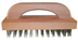 Thumbnail image #5 for Disco Butcher Block Brush with Tempered Steel Bristles and Wood Handle