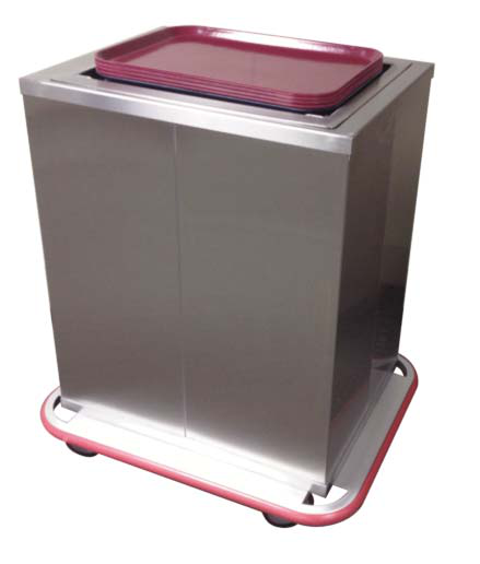 Product image #4 for Carter-Hoffmann ETD1520 Enclosed Mobile Tray Dispenser Cabinet for 15 x 20 Trays