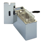 Thumbnail image #1 for Equipex LLC Roller Grill F04030 Small Rectangular Medium-Mesh Fryer Basket for RF5S