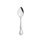 Thumbnail image #1 for CAC China 8023-09 Heavyweight 18/8 Stainless Steel Glamour Demitasse Spoon, 4 5/8" Case of 25 Dozen