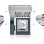 Thumbnail image #2 for Eloma Compact Pro MT EL2010156 Ventless Hood for MT623/ST623, Left-Side Control, Five-Stage Filtration, No External Ventilation