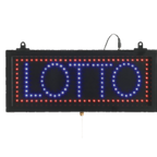 Thumbnail image #1 for AARCO Products LOT04S LED LOTTO Sign, 16-1/8"W x 6-3/4"H, 3 Display Modes