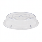 Thumbnail image #1 for CAC China PPCO-41 Oval Polycarbonate Plate Cover, 14", Stackable, Clear Case of 36