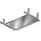 Thumbnail image #1 for Eagle Group KBD-2 Keyboard Station, Wire Mount, Chrome, 20.5"W x 11.5"D