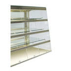 Thumbnail image #1 for RPI Industries Vienna VIDD4-34-R-SL-FD Dry Countertop Pastry Display Case, 57-1/8"W, Self-Service, 3 Adjustable Shelves