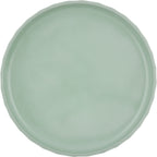 Thumbnail image #1 for Libbey Edge by Bauscher 6761815B1000000 Porcelain Round Plate, 5-7/8 in., Sea