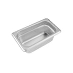 Thumbnail image #1 for CAC China STPN-22-2 1/9-Size Stainless Steel Solid Steam Pan, 2-1/2 in Deep, 22 Gauge Case of 72