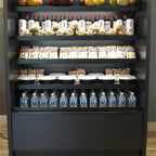 Thumbnail image #1 for RPI Industries Olympus SCAS72R-VI-CV Open-Air Refrigerated Merchandiser, 72"W, 4-Tier, Self-Contained Refrigeration