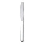 Thumbnail image #1 for 1880 Hospitality Eton by Oneida® 1305KDVF Silver-Plated Dinner Knife, 8-1/2", Fluted Border, Beveled End Pack of 3 Dozen