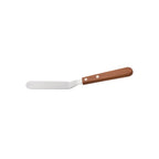 Thumbnail image #1 for CAC China TNRW-3SP 3-1/2" Offset Stainless Steel Spatula with Wood Handle Case of 288