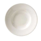 Thumbnail image #1 for Vertex China Vista VRE-79 White China Pasta Bowl, 7 oz Well, 9-inch Round, Deep, Rolled Edge Case of 2 Dozen
