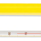 Thumbnail image #1 for JB Prince U787 Chocolate Tempering Thermometer, Tube Display, 11-3/4"L, 40–130°F, Mercury-Free, Yellow Case