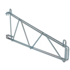 Thumbnail image #1 for 1880 Hospitality Focus Foodservice FWMSB21CH Wall-Mount Shelf Bracket for 21-Inch Shelves, Single, Chrome-Plated Case of 16
